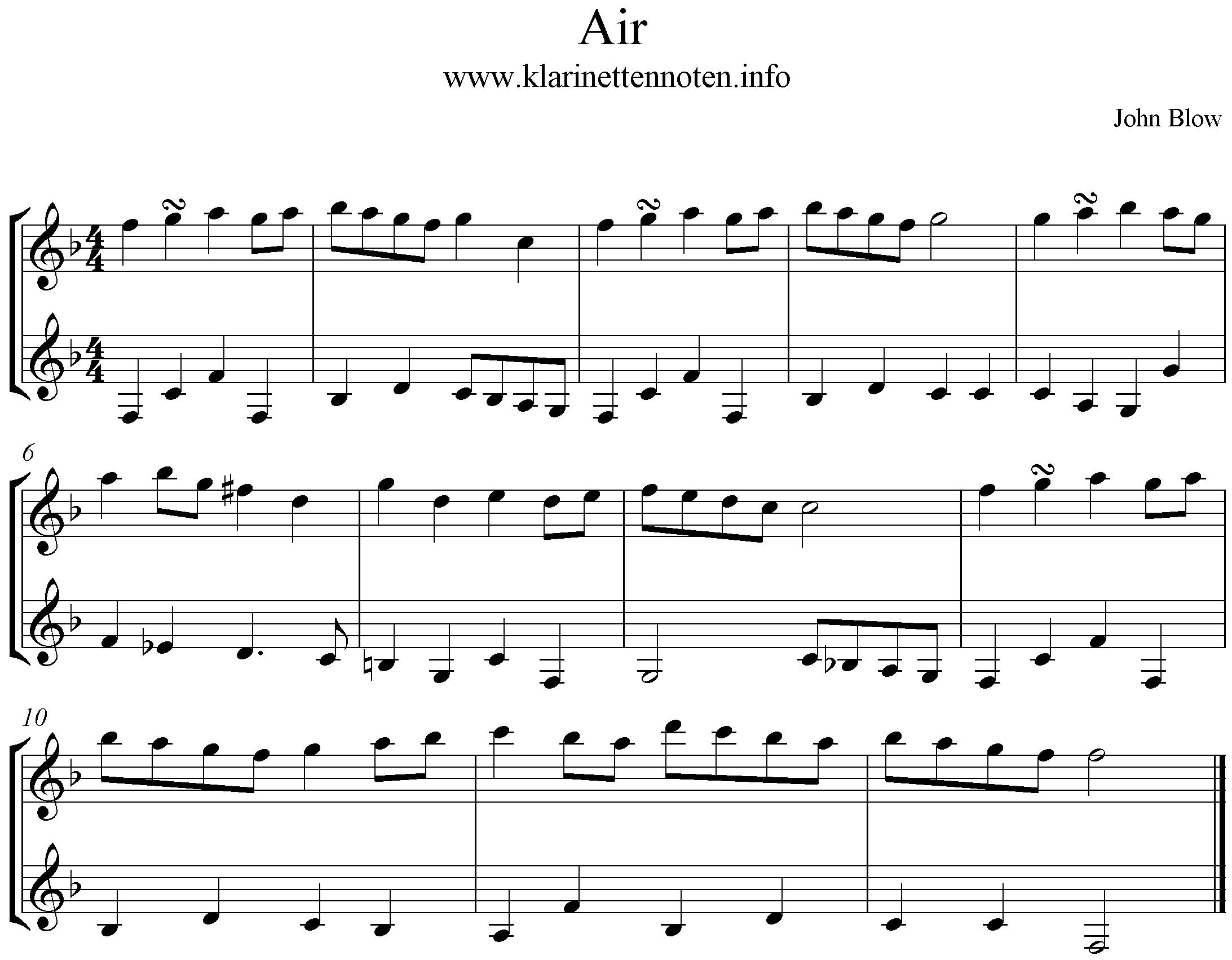 Air - John Blow